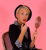 Beret Beauty starring Lucy-Anne